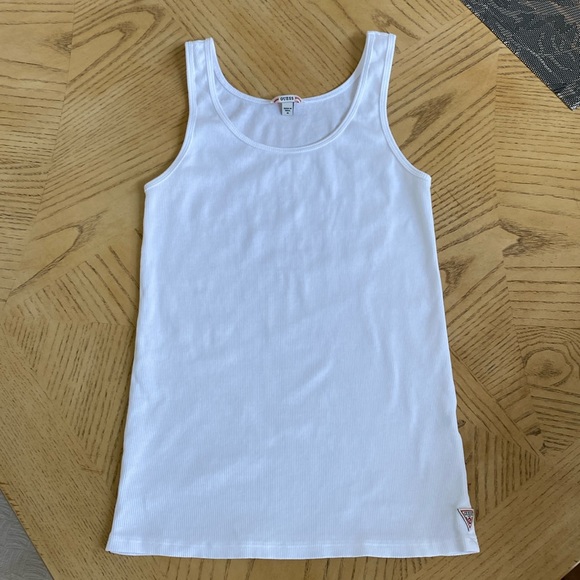 Guess White Tank Top - Picture 2 of 4